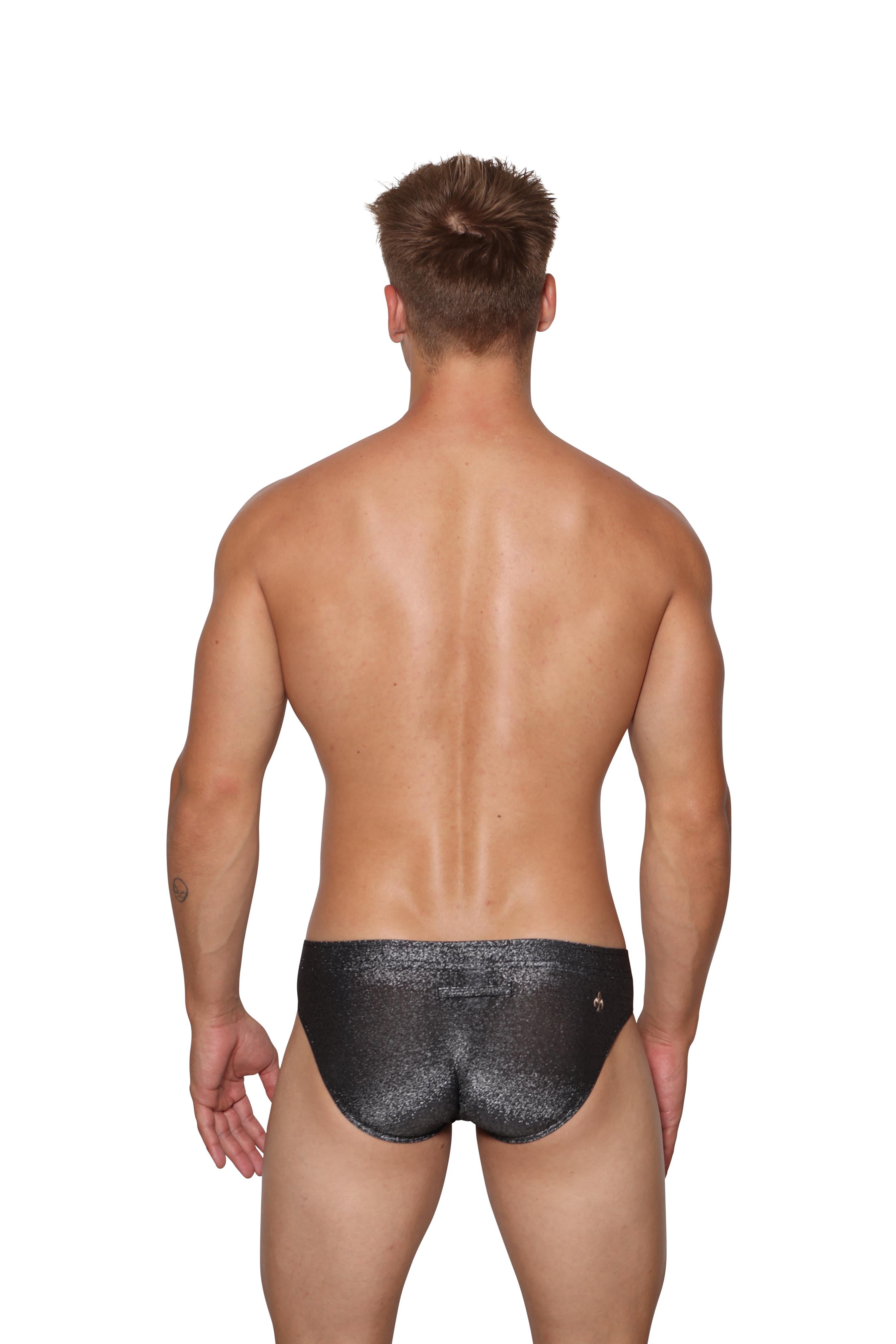 #color_glisten brief black