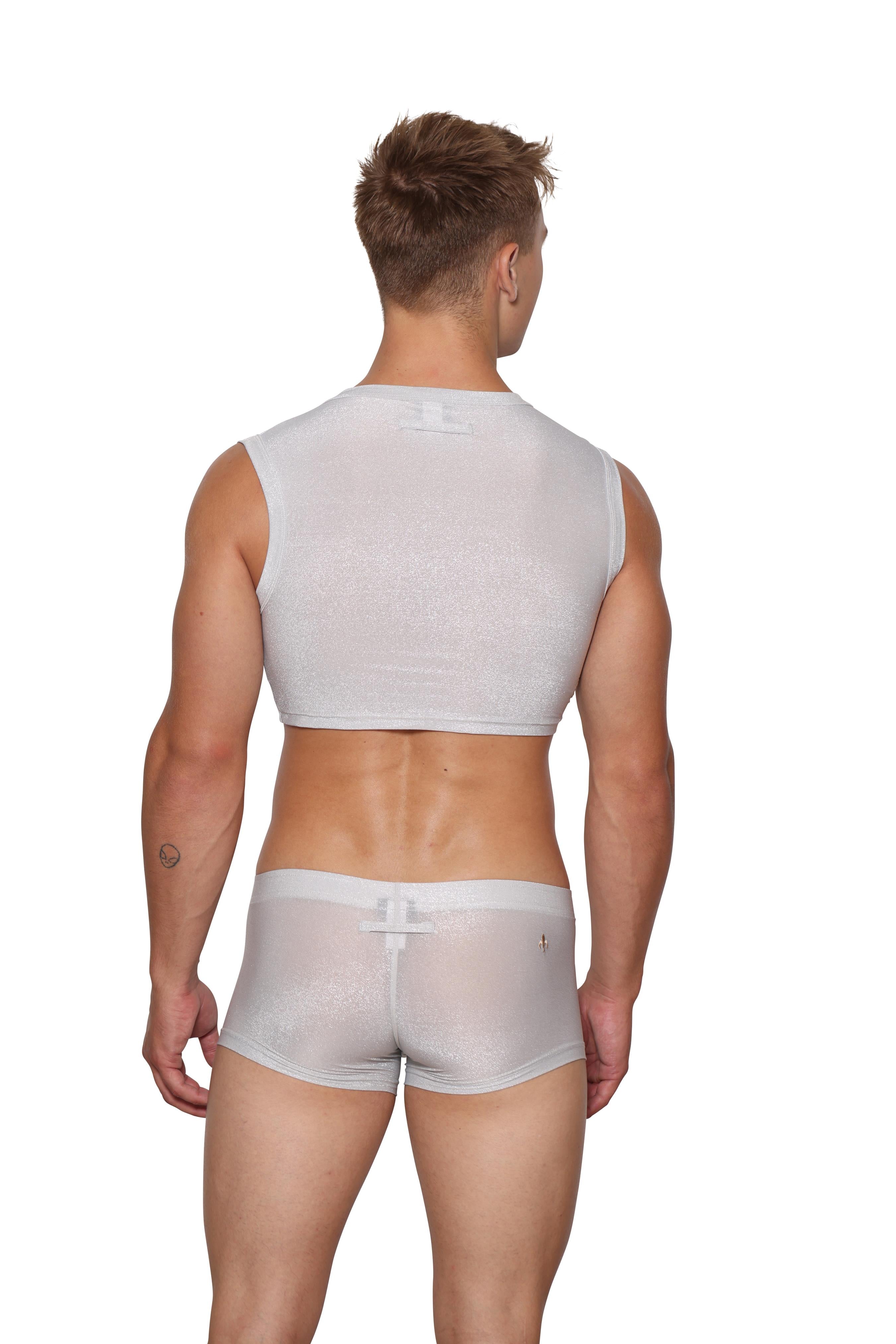 #color_Glisten Top White