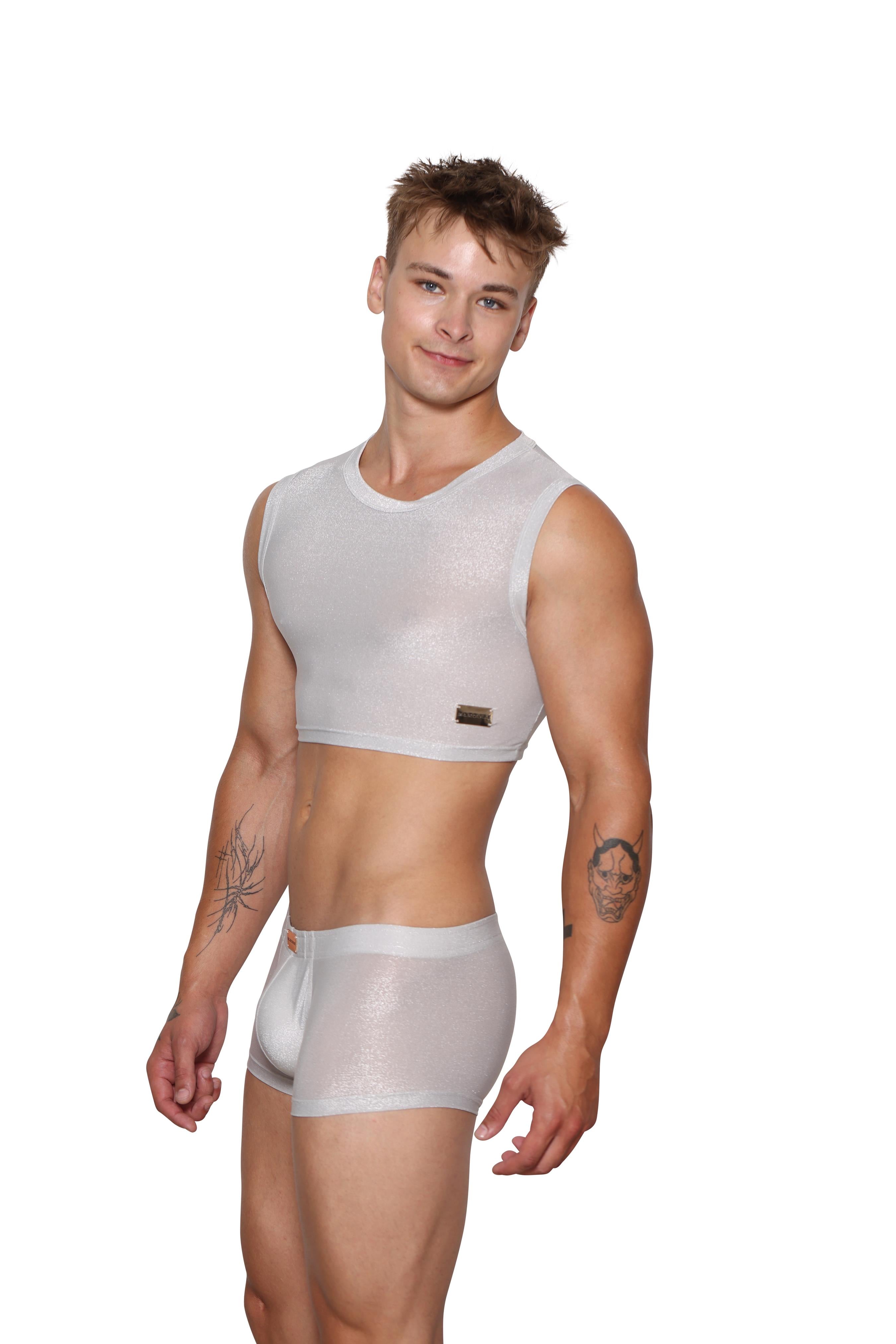 #color_Glisten Top White