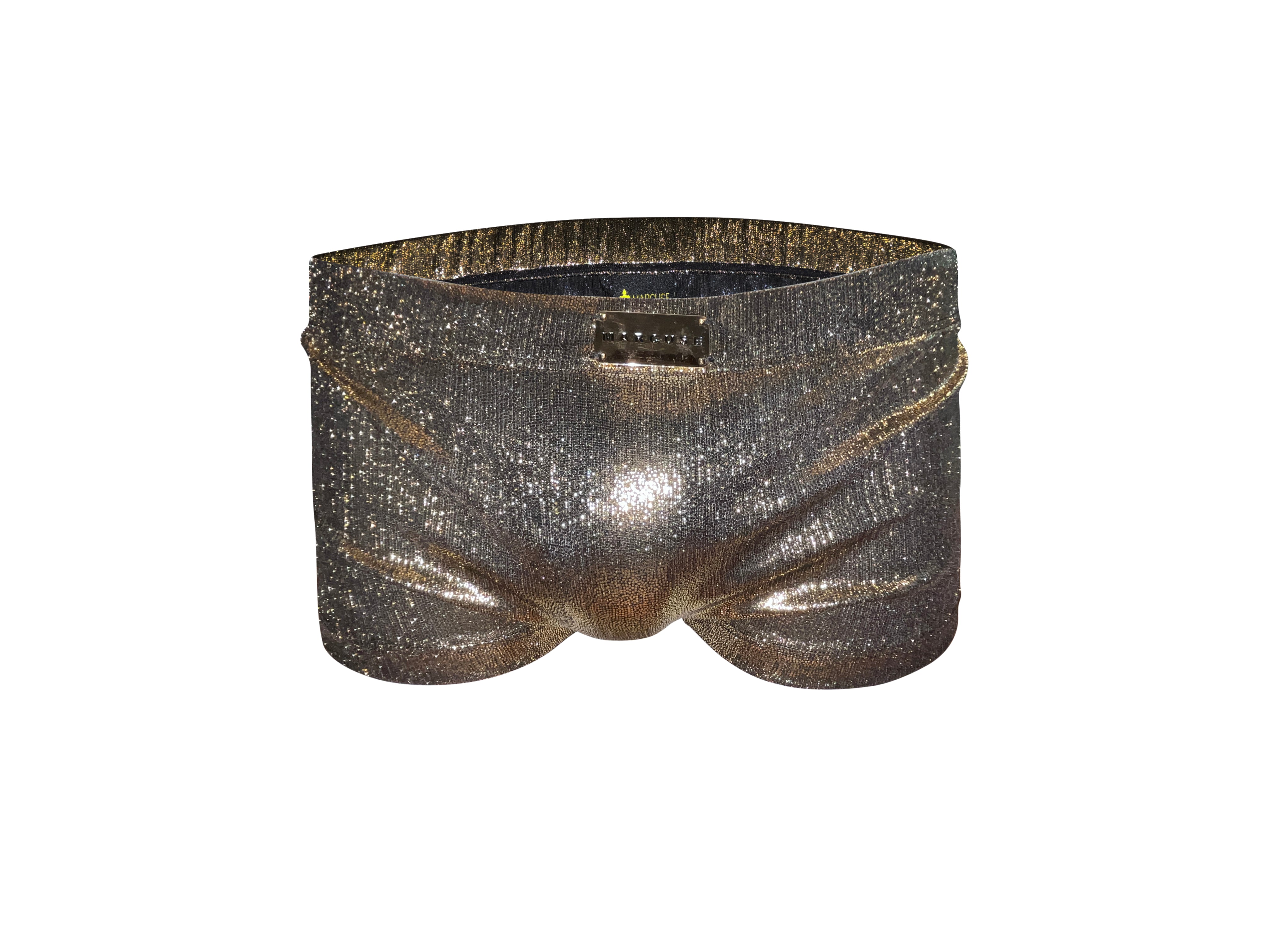 #color_Midnight shorts gold