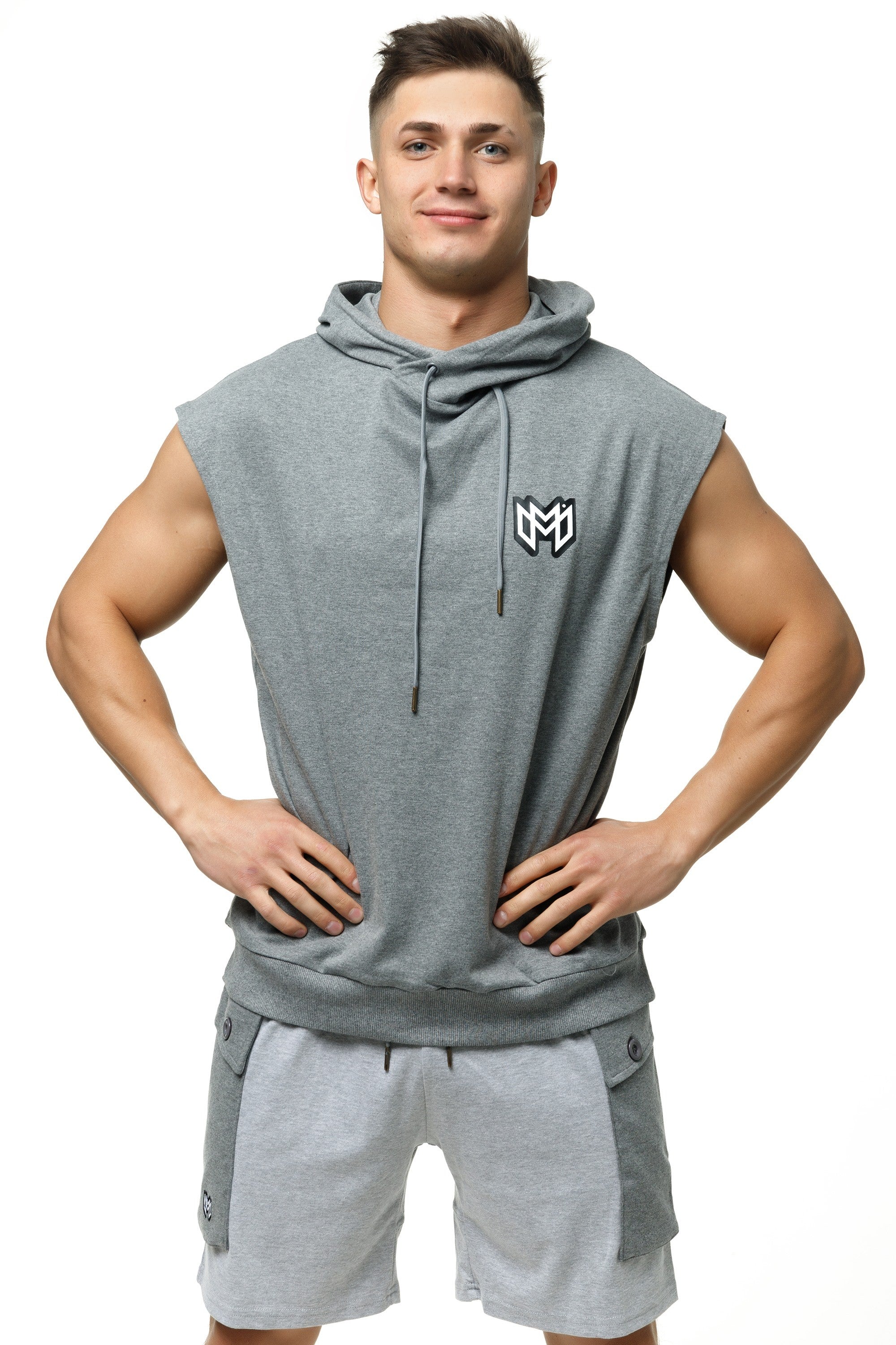 #Zaiden Hoodie grey#colour_zaiden hoodie grey