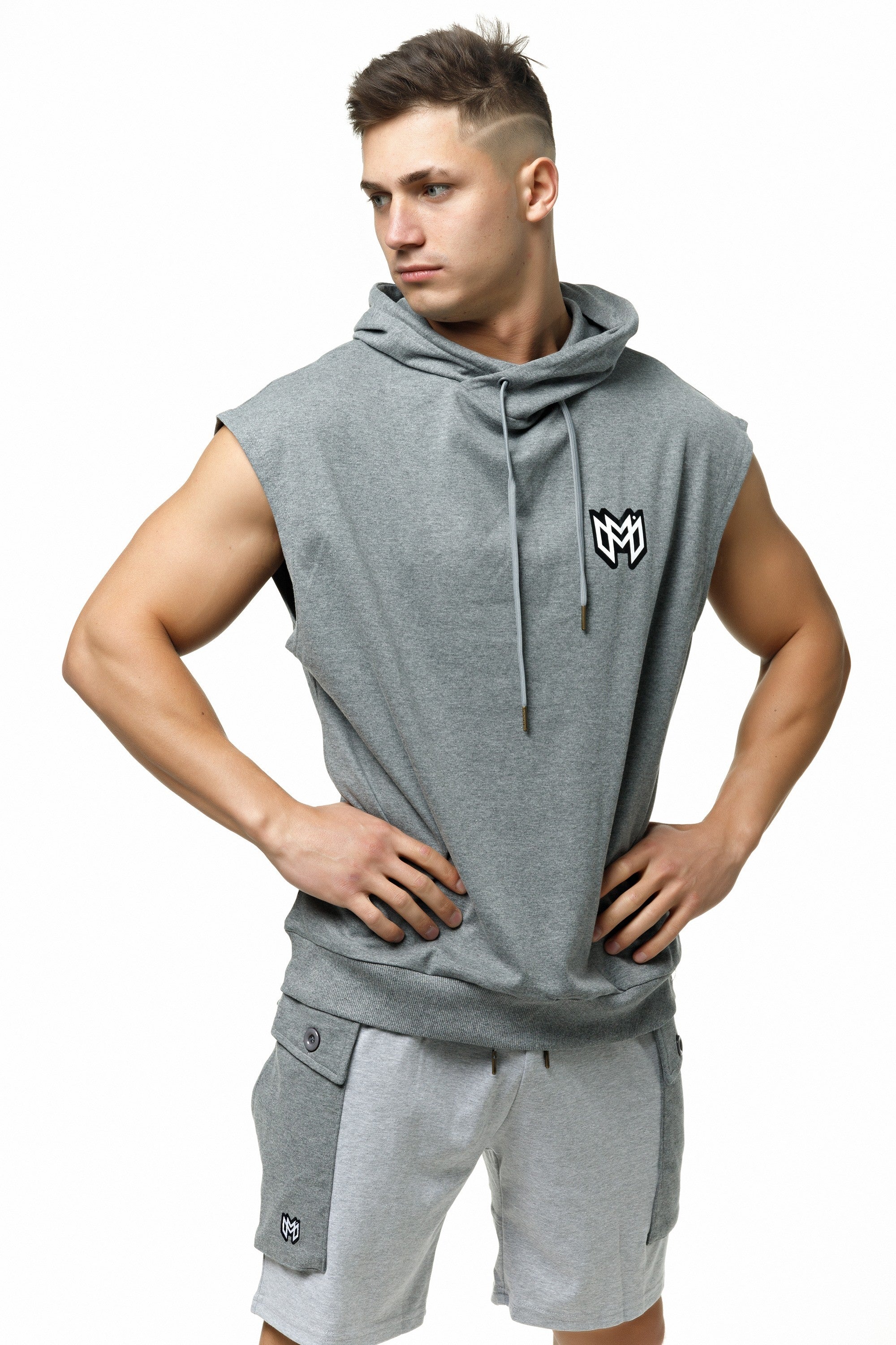 #Zaiden Hoodie grey#colour_zaiden hoodie grey