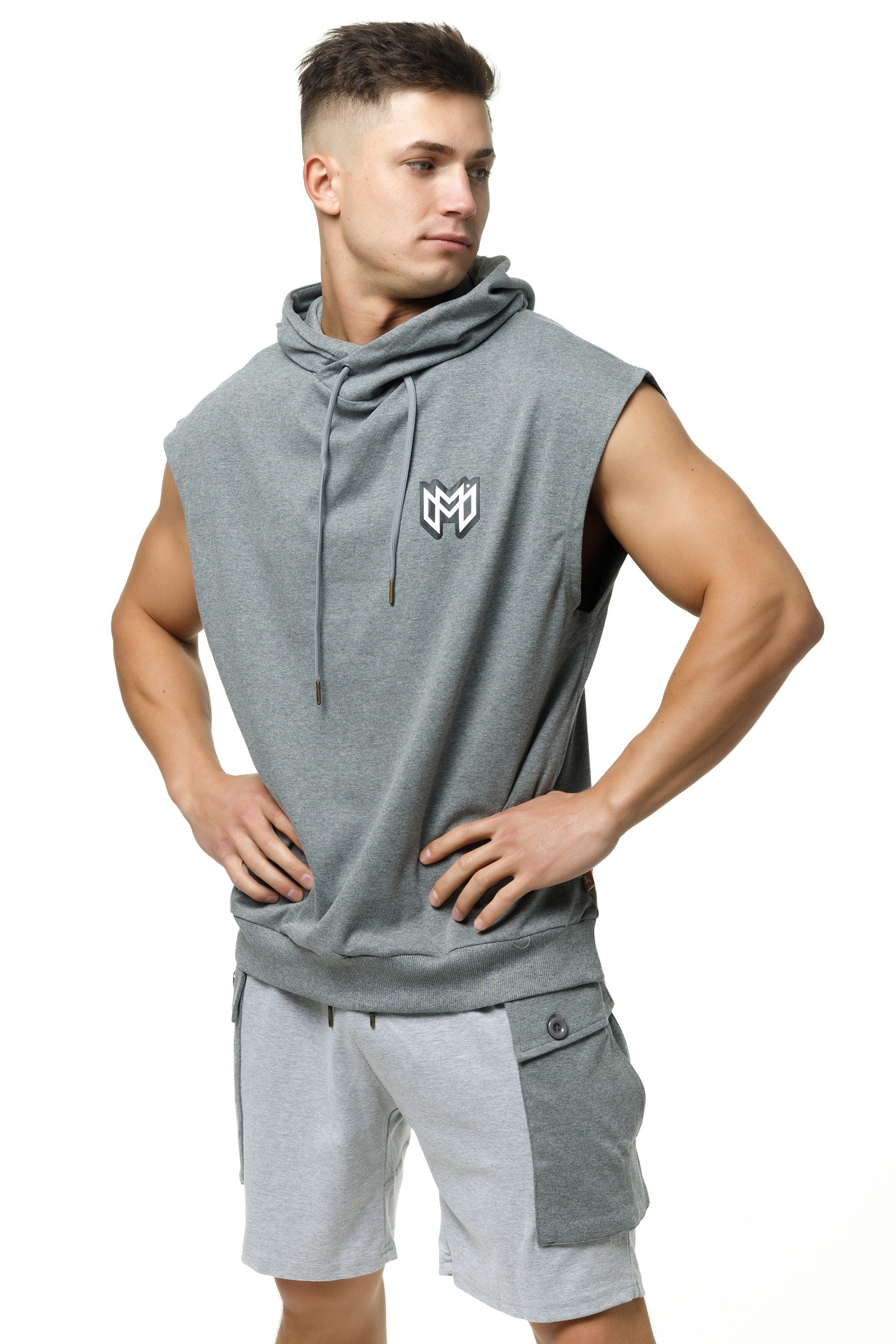 #Zaiden Hoodie grey#colour_zaiden hoodie grey