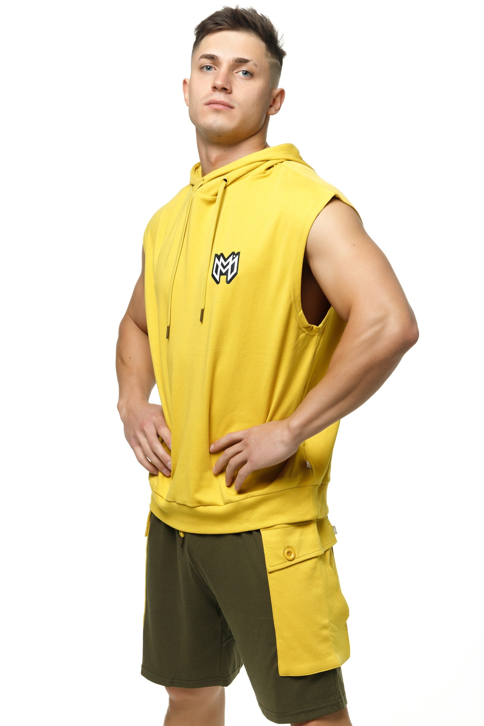 #Zaiden Hoodie mustard#colour_zaiden hoodie mustard