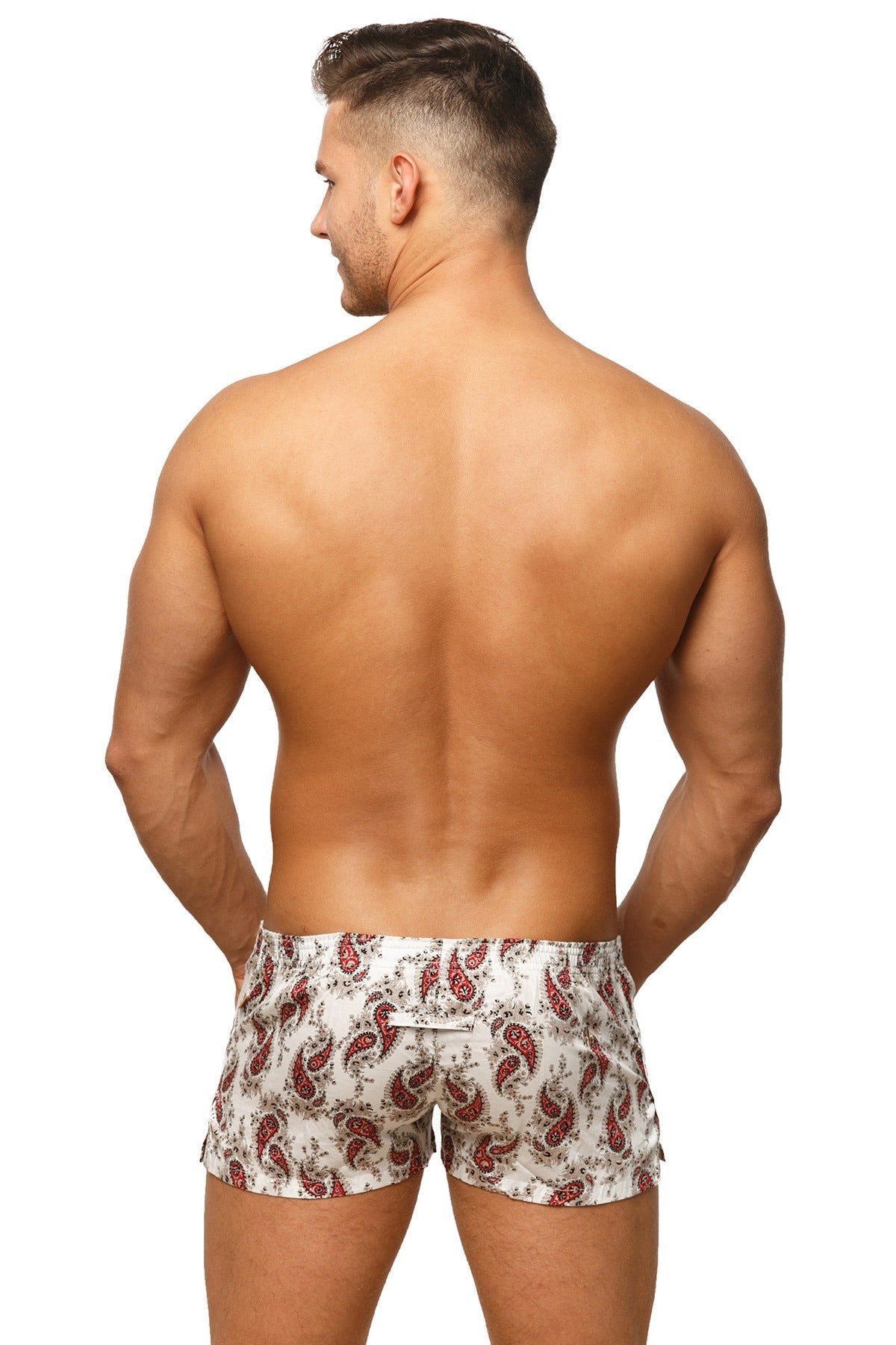 #Caleçon Paisley White#colour_Caleçon Paisley White