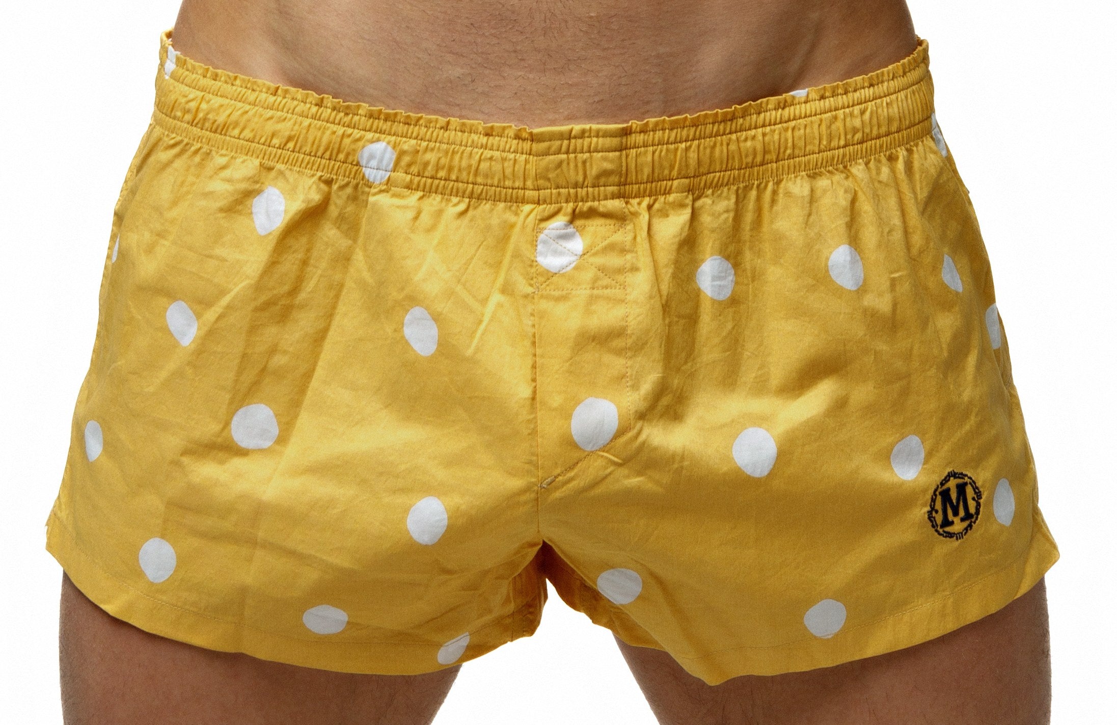 #colour_Caleçon Bean Dots Camel