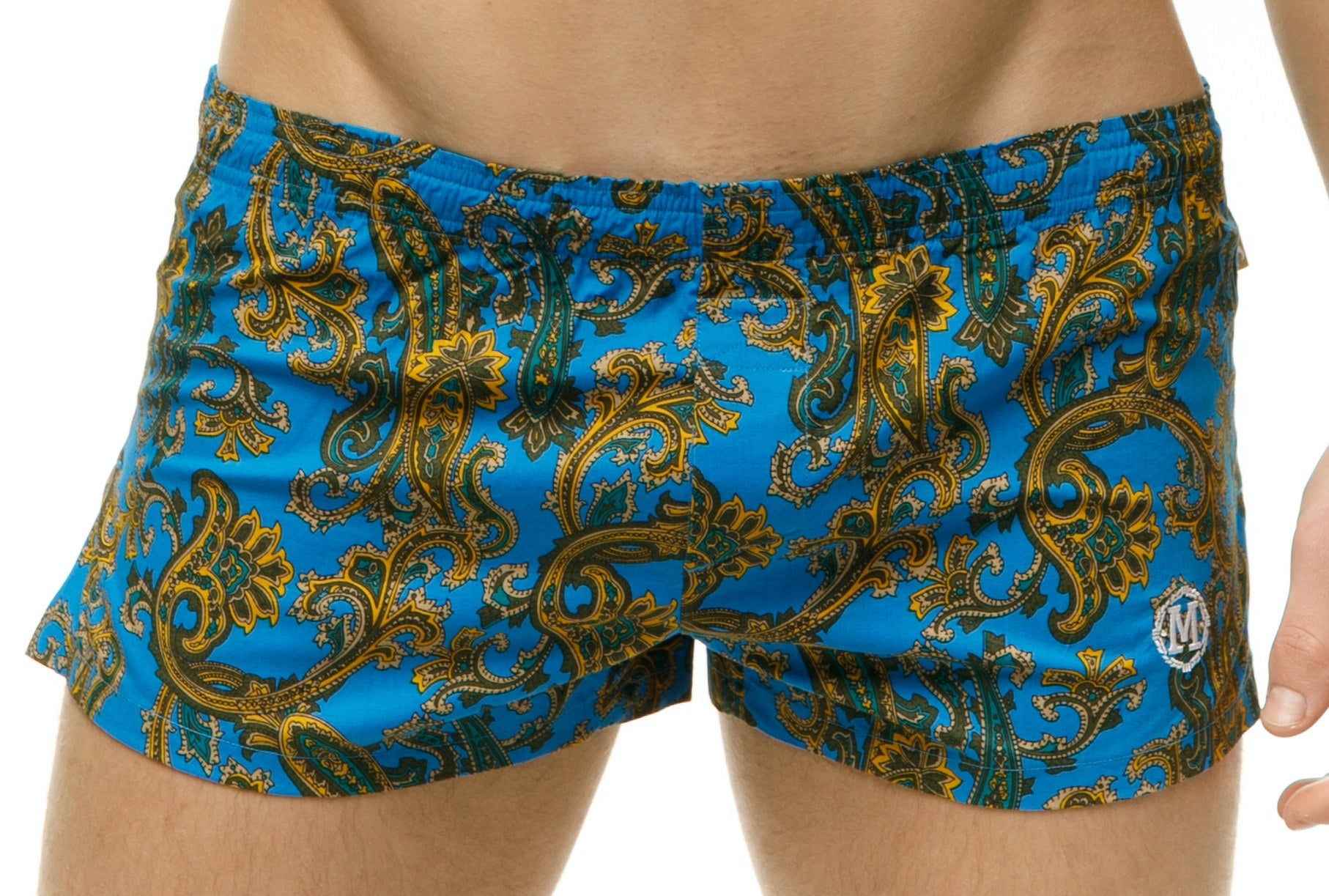 #colour_Caleçon Paisley Blue
