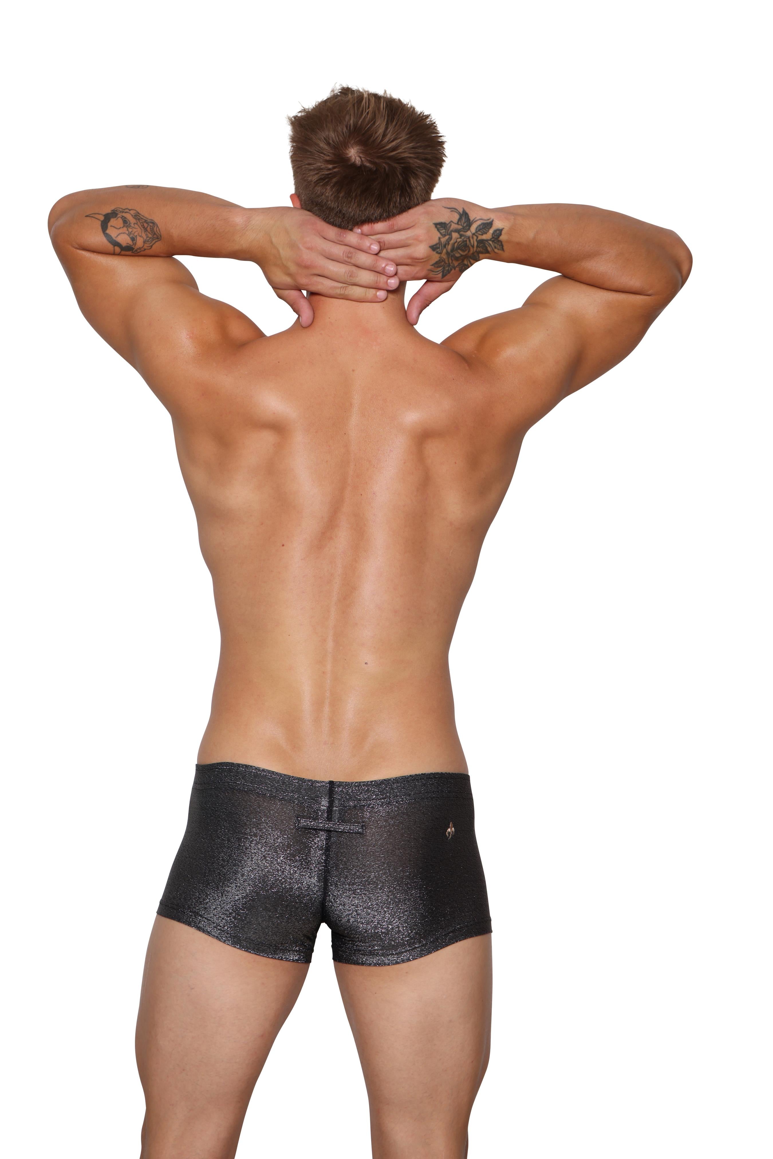 #color_glisten shorts black