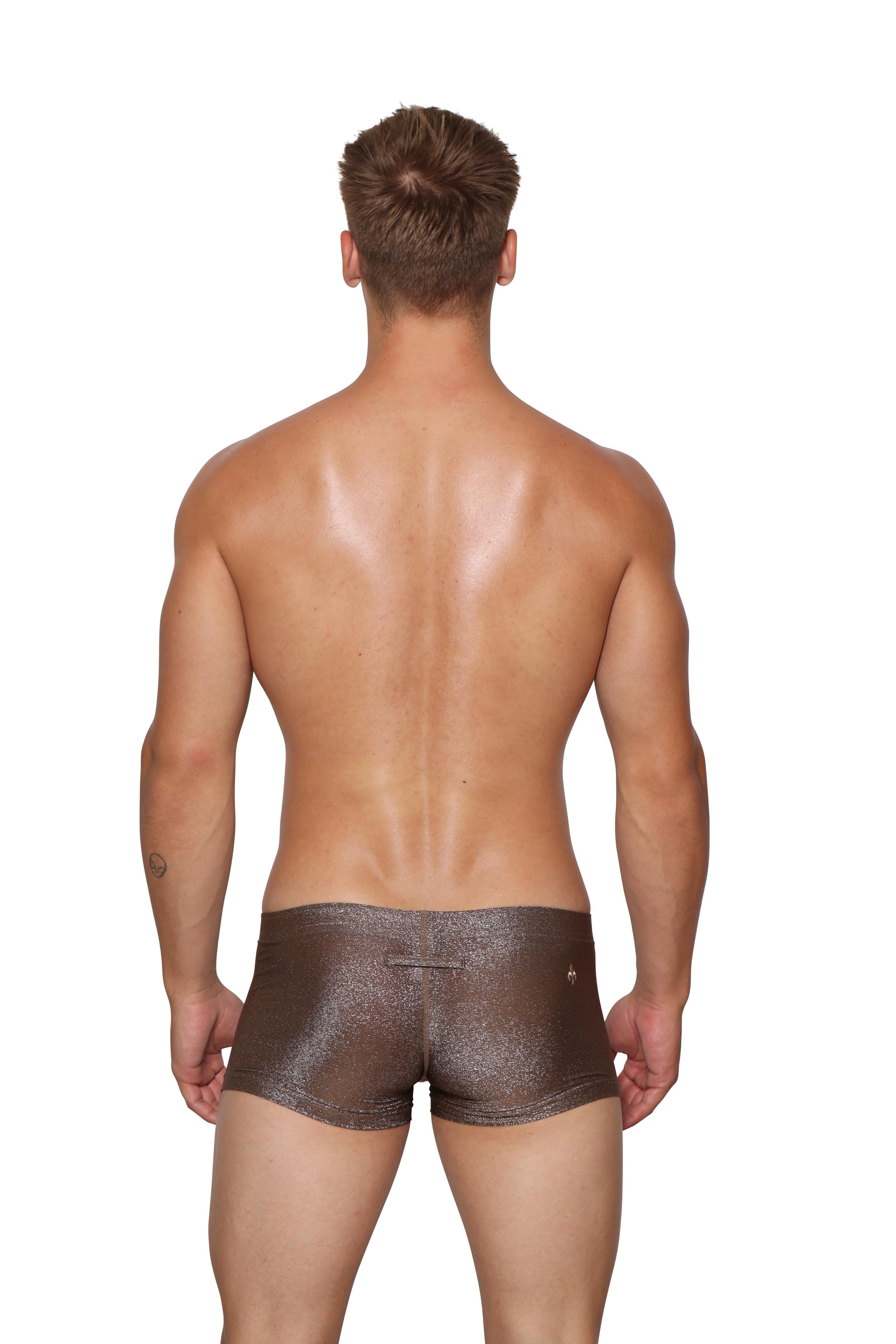 #color_glisten shorts bronze