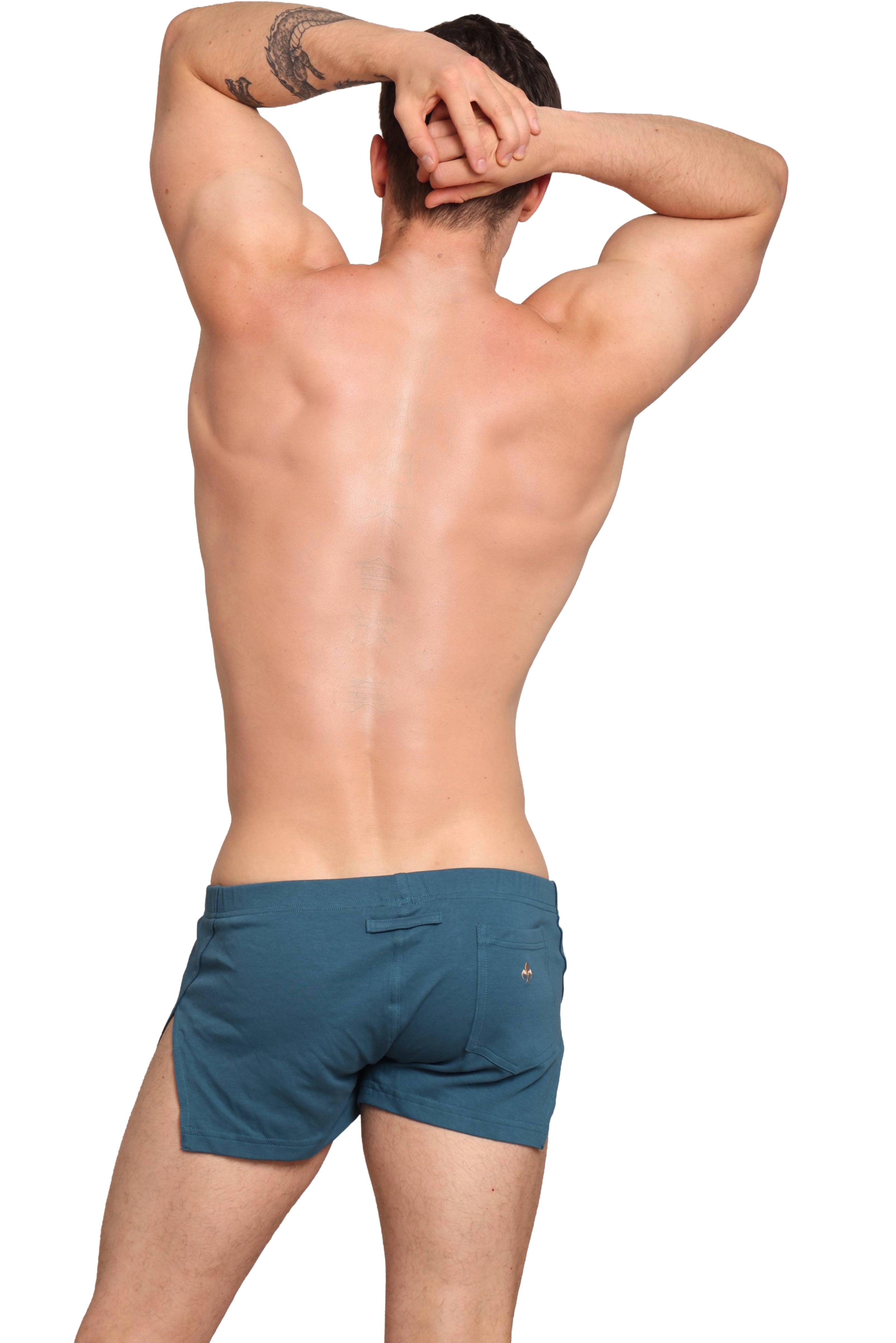 #color_Hansar shorts cobalt
