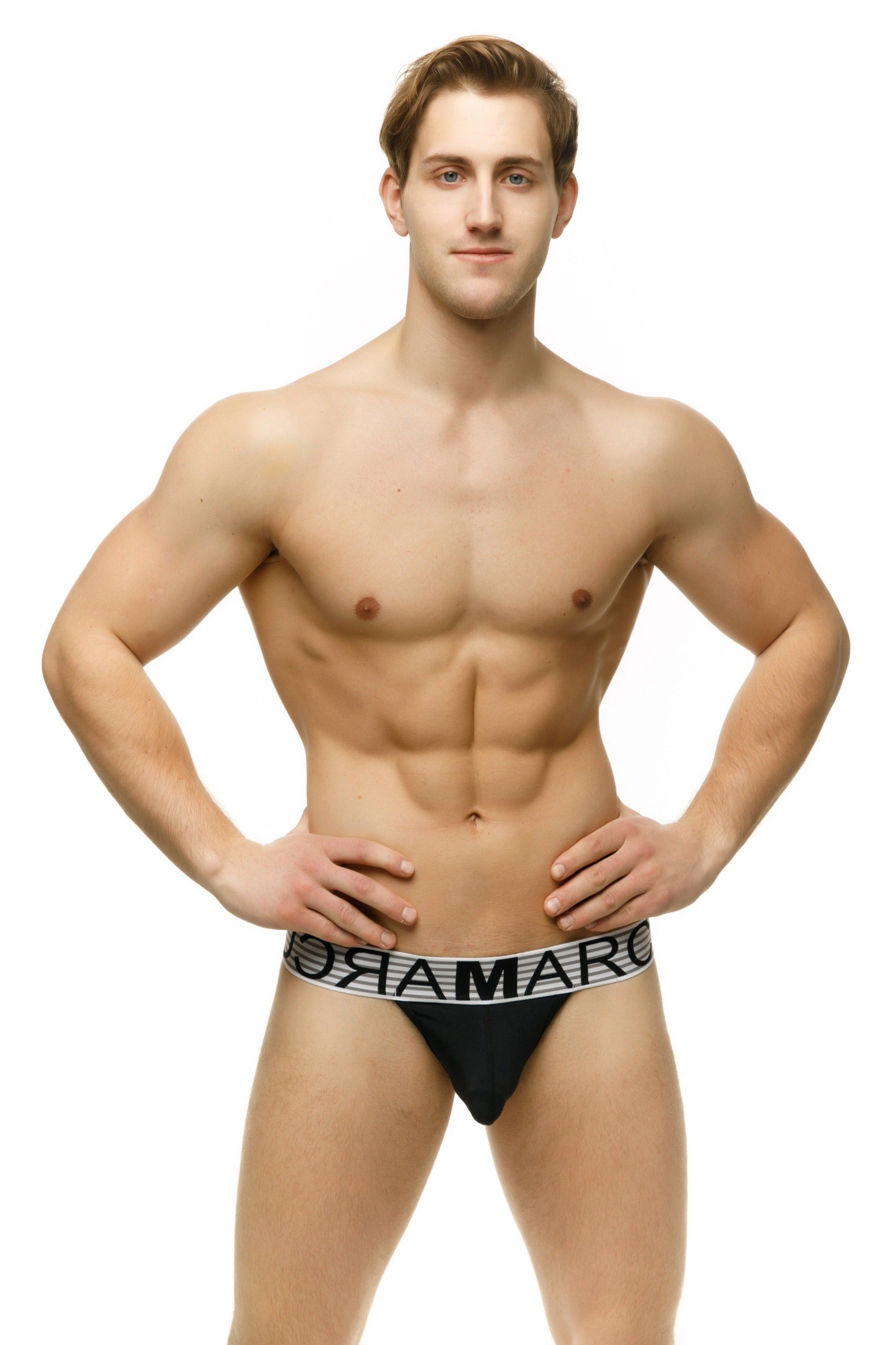 #Brighten Thong Black#colour_brighten thong black