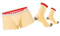 Empire Boxer Camel with Socks